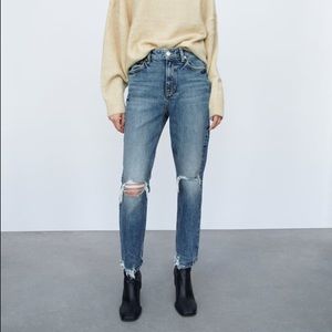 Zara Ripped Jeans